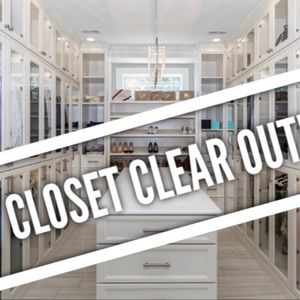 Closet clear out